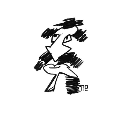 Nezih Danyal Tipler Kişiye Özel Sertifikalı Sınırlı Fine Art Karikatür Baskı NTP00243