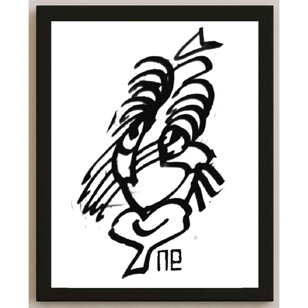 Nezih Danyal Tipler Kişiye Özel Sertifikalı Sınırlı Fine Art Karikatür Baskı NTP00245