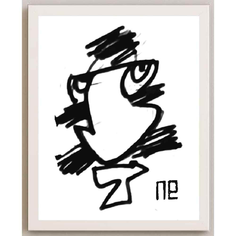 Nezih Danyal Tipler Kişiye Özel Sertifikalı Sınırlı Fine Art Karikatür Baskı NTP00246