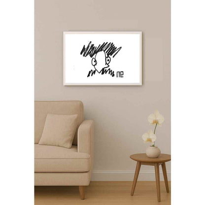 Nezih Danyal Tipler Kişiye Özel Sertifikalı Sınırlı Fine Art Karikatür Baskı NTP00250