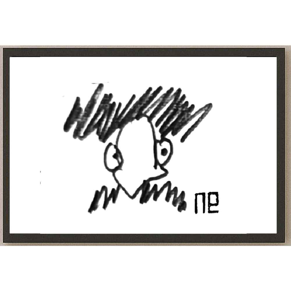 Nezih Danyal Tipler Kişiye Özel Sertifikalı Sınırlı Fine Art Karikatür Baskı NTP00250