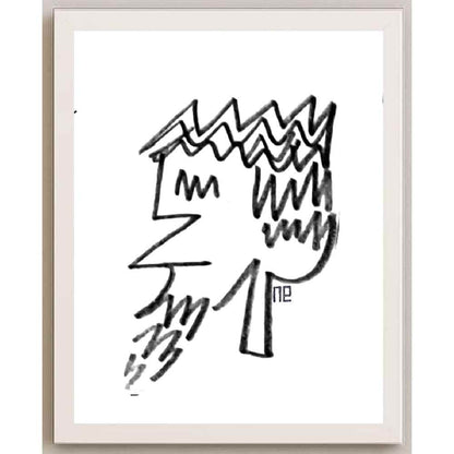 Nezih Danyal Tipler Kişiye Özel Sertifikalı Sınırlı Fine Art Karikatür Baskı NTP00263