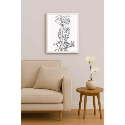 Nezih Danyal Tipler Kişiye Özel Sertifikalı Sınırlı Fine Art Karikatür Baskı NTP00275