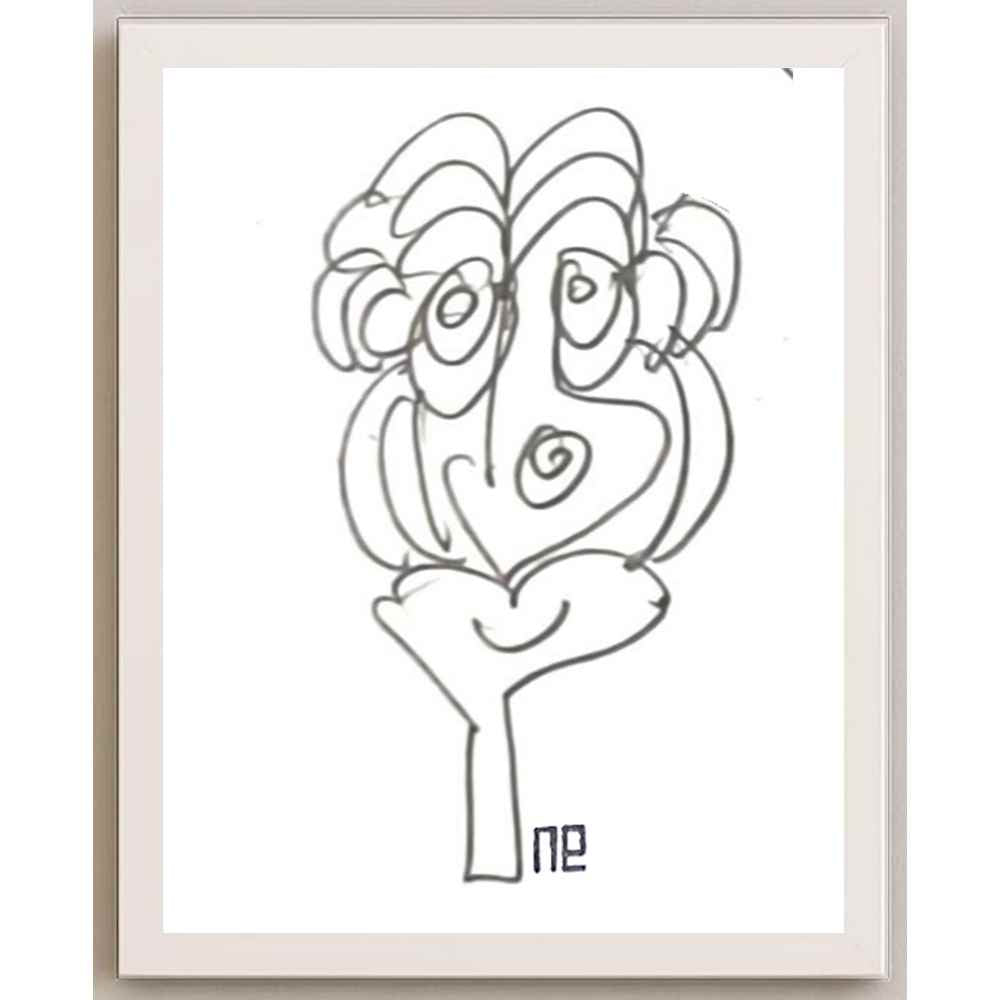 Nezih Danyal Tipler Kişiye Özel Sertifikalı Sınırlı Fine Art Karikatür Baskı NTP00279