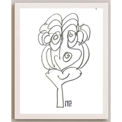 Nezih Danyal Tipler Kişiye Özel Sertifikalı Sınırlı Fine Art Karikatür Baskı NTP00279