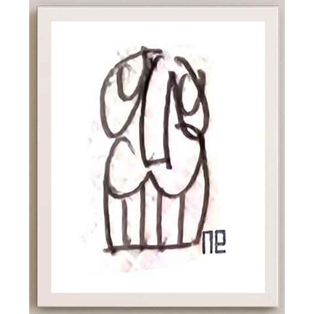 Nezih Danyal Tipler Kişiye Özel Sertifikalı Sınırlı Fine Art Karikatür Baskı NTP00294