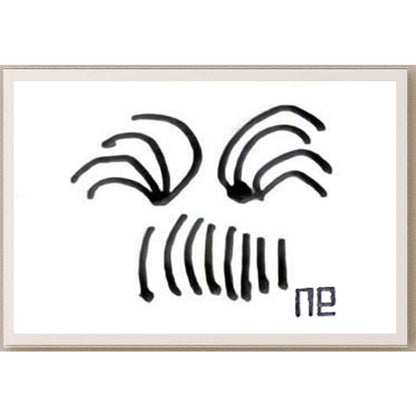 Nezih Danyal Tipler Kişiye Özel Sertifikalı Sınırlı Fine Art Karikatür Baskı NTP00296