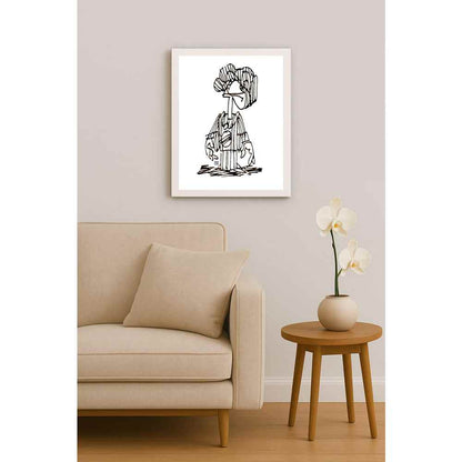 Nezih Danyal Tipler Kişiye Özel Sertifikalı Sınırlı Fine Art Karikatür Baskı NTP00310