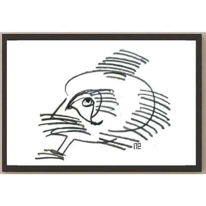 Nezih Danyal Tipler Kişiye Özel Sertifikalı Sınırlı Fine Art Karikatür Baskı NTP00312