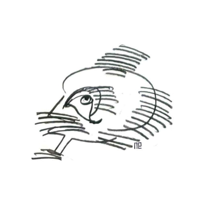 Nezih Danyal Tipler Kişiye Özel Sertifikalı Sınırlı Fine Art Karikatür Baskı NTP00312