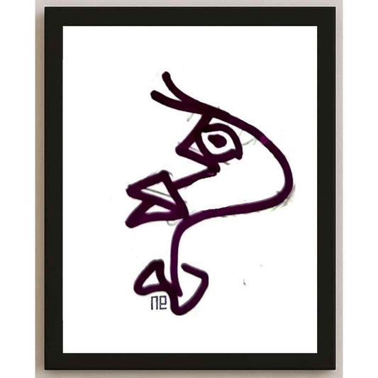 Nezih Danyal Tipler Kişiye Özel Sertifikalı Sınırlı Fine Art Karikatür Baskı NTP00313