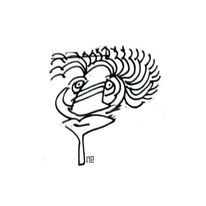 Nezih Danyal Tipler Kişiye Özel Sertifikalı Sınırlı Fine Art Karikatür Baskı NTP00315