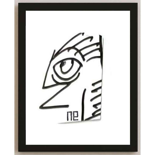 Nezih Danyal Tipler Kişiye Özel Sertifikalı Sınırlı Fine Art Karikatür Baskı NTP00320