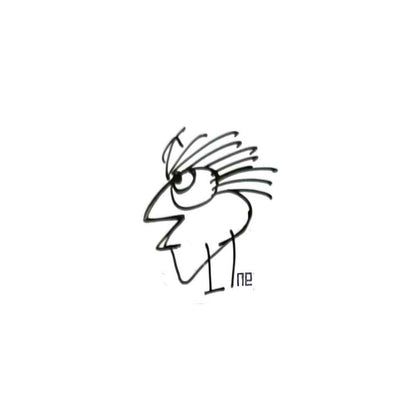 Nezih Danyal Tipler Kişiye Özel Sertifikalı Sınırlı Fine Art Karikatür Baskı NTP00328