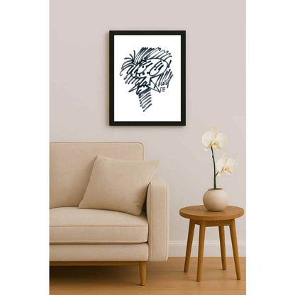 Nezih Danyal Tipler Kişiye Özel Sertifikalı Sınırlı Fine Art Karikatür Baskı NTP00342