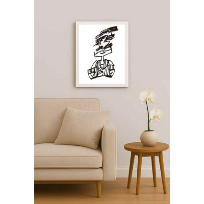 Nezih Danyal Tipler Kişiye Özel Sertifikalı Sınırlı Fine Art Karikatür Baskı NTP00350