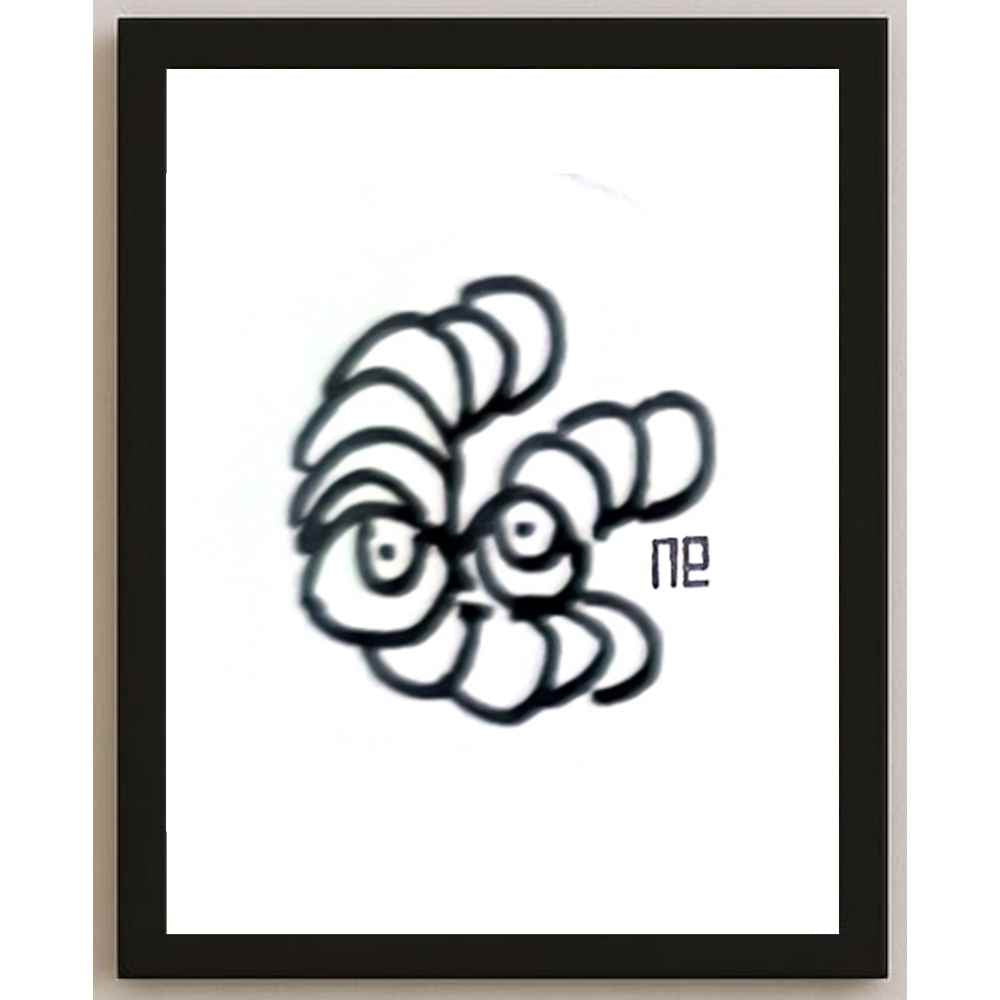 Nezih Danyal Tipler Kişiye Özel Sertifikalı Sınırlı Fine Art Karikatür Baskı NTP00353