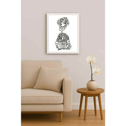 Nezih Danyal Tipler Kişiye Özel Sertifikalı Sınırlı Fine Art Karikatür Baskı NTP00359
