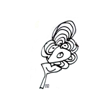 Nezih Danyal Tipler Kişiye Özel Sertifikalı Sınırlı Fine Art Karikatür Baskı NTP00378