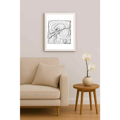 Nezih Danyal Tipler Kişiye Özel Sertifikalı Sınırlı Fine Art Karikatür Baskı NTP00390