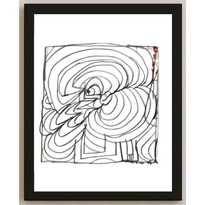 Nezih Danyal Tipler Kişiye Özel Sertifikalı Sınırlı Fine Art Karikatür Baskı NTP00390