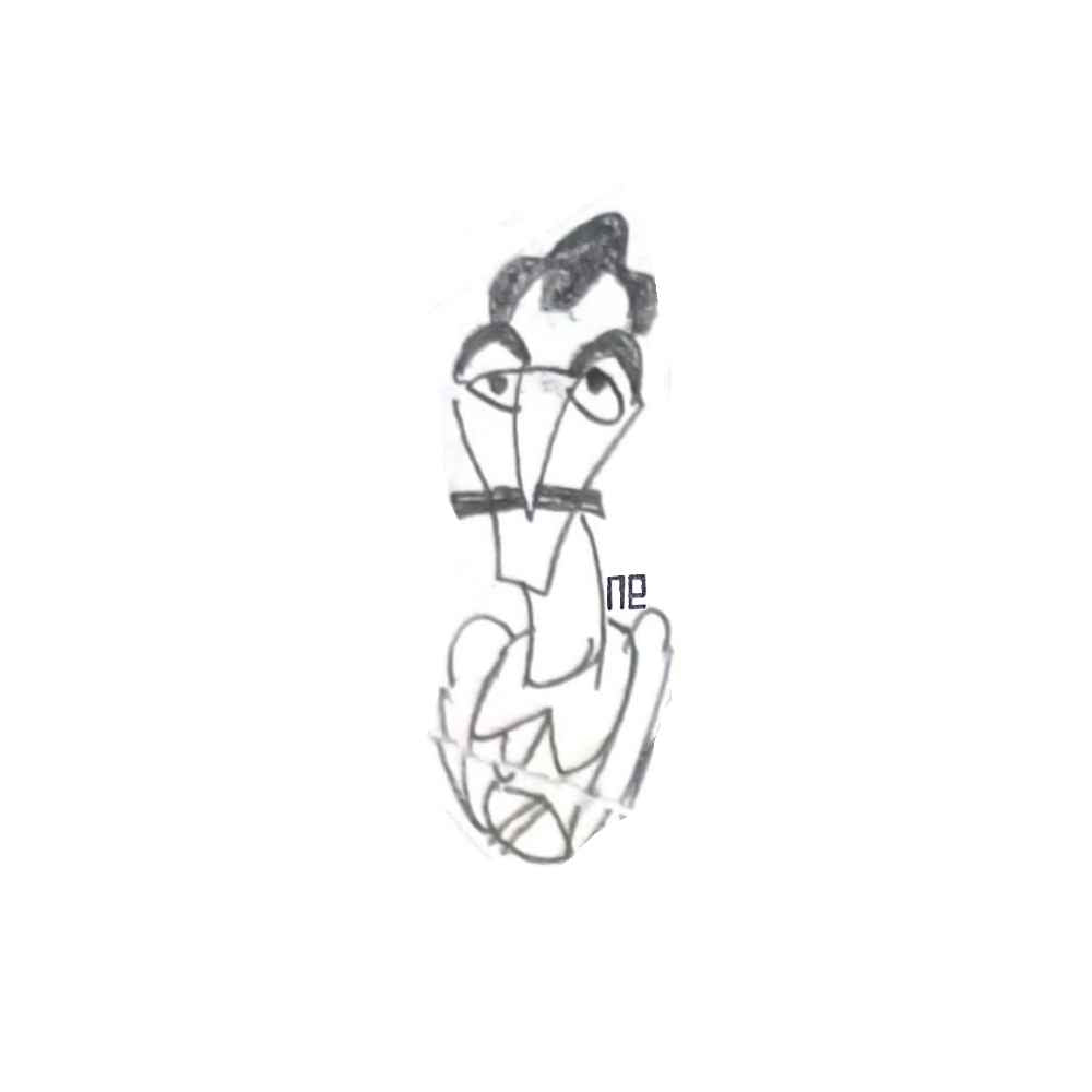 Nezih Danyal Tipler Kişiye Özel Sertifikalı Sınırlı Fine Art Karikatür Baskı NTP00409