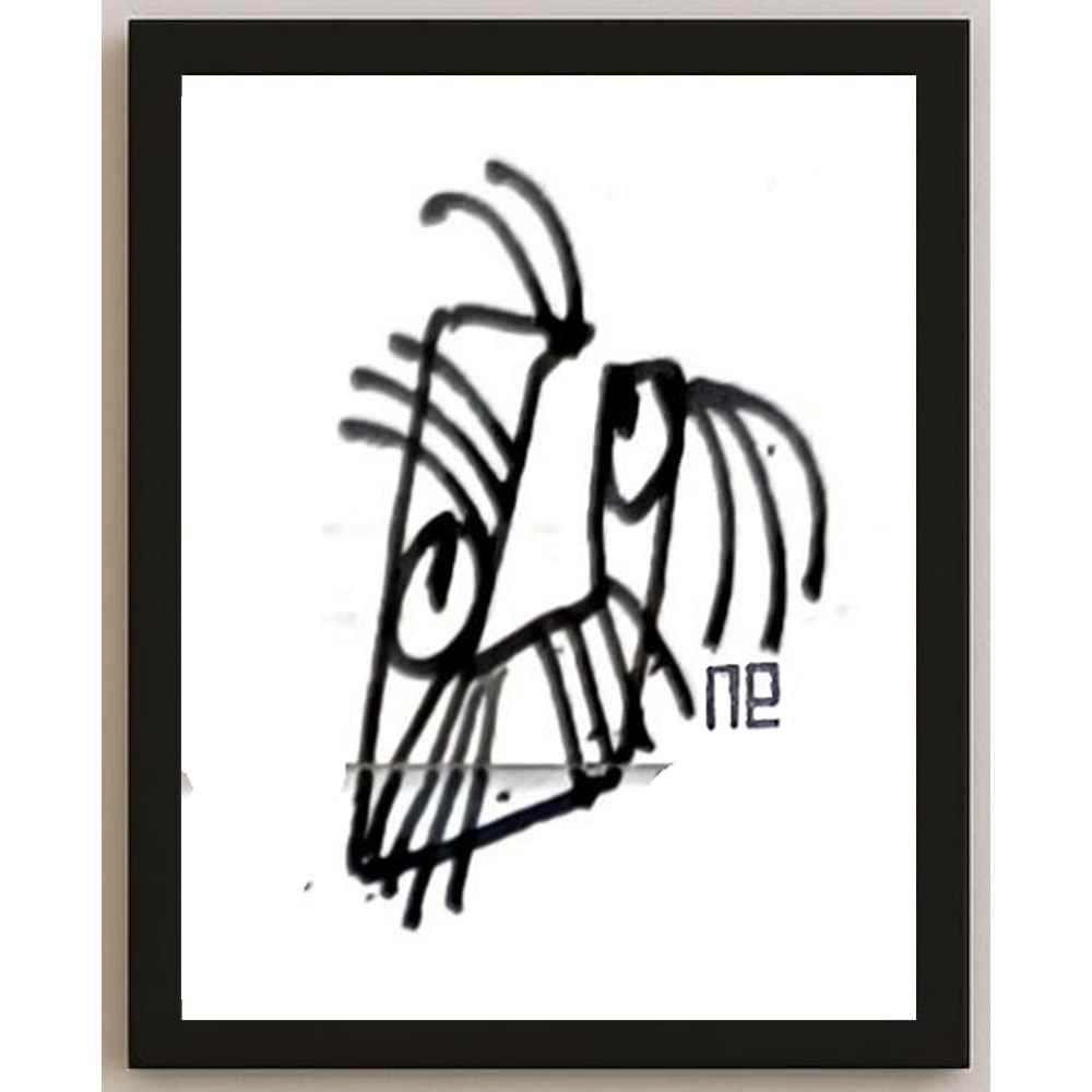Nezih Danyal Tipler Kişiye Özel Sertifikalı Sınırlı Fine Art Karikatür Baskı NTP00415