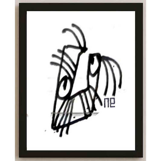 Nezih Danyal Tipler Kişiye Özel Sertifikalı Sınırlı Fine Art Karikatür Baskı NTP00415