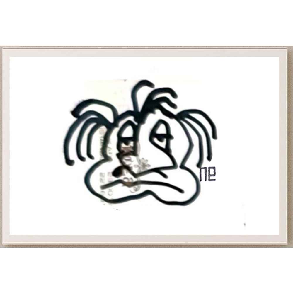 Nezih Danyal Tipler Kişiye Özel Sertifikalı Sınırlı Fine Art Karikatür Baskı NTP00417