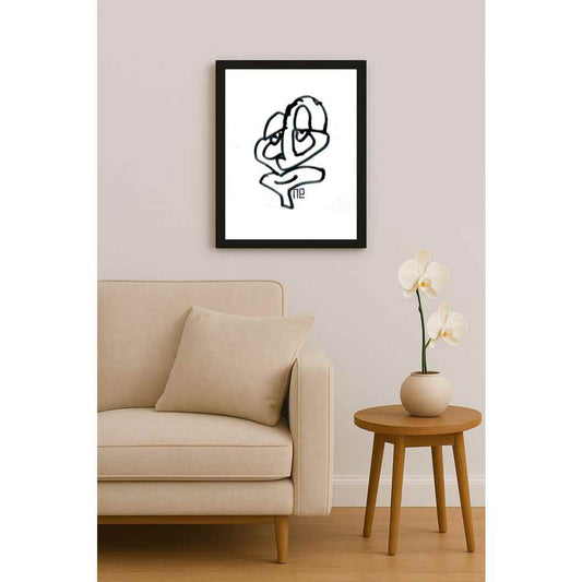 Nezih Danyal Tipler Kişiye Özel Sertifikalı Sınırlı Fine Art Karikatür Baskı NTP00437