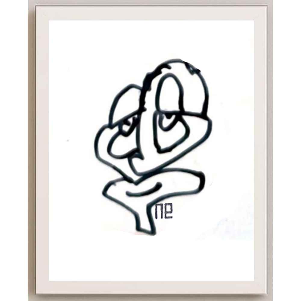 Nezih Danyal Tipler Kişiye Özel Sertifikalı Sınırlı Fine Art Karikatür Baskı NTP00437