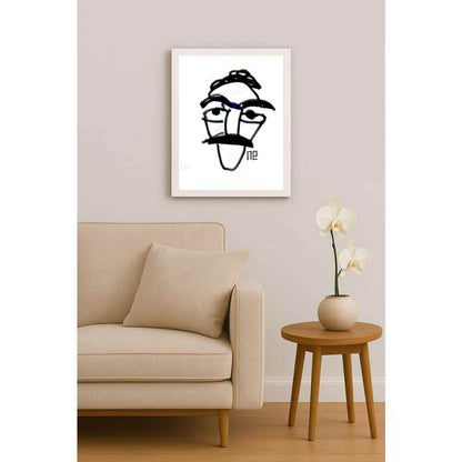 Nezih Danyal Tipler Kişiye Özel Sertifikalı Sınırlı Fine Art Karikatür Baskı NTP00438