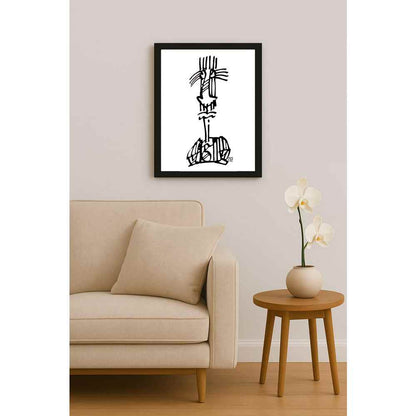 Nezih Danyal Tipler Kişiye Özel Sertifikalı Sınırlı Fine Art Karikatür Baskı NTP00454