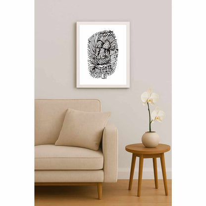 Nezih Danyal Tipler Kişiye Özel Sertifikalı Sınırlı Fine Art Karikatür Baskı NTP01238